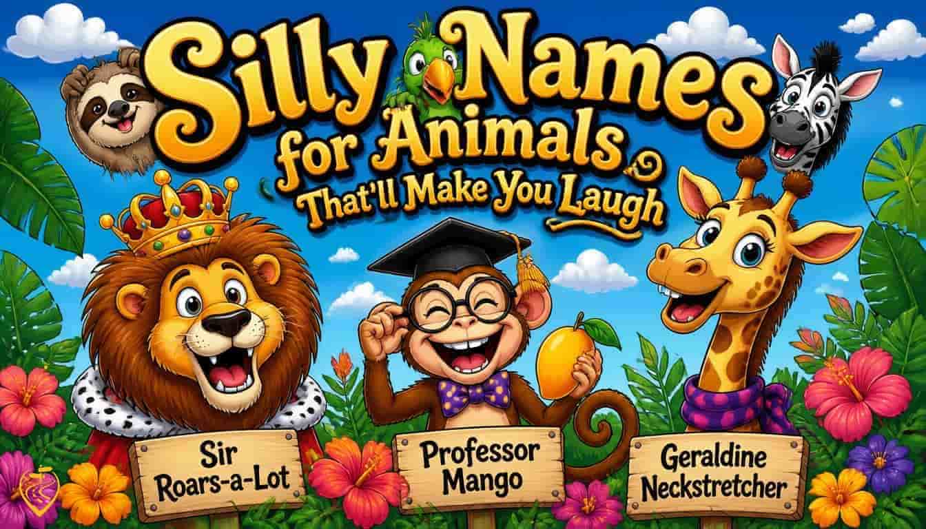 Silly Names for Animals That'll Make You Laugh