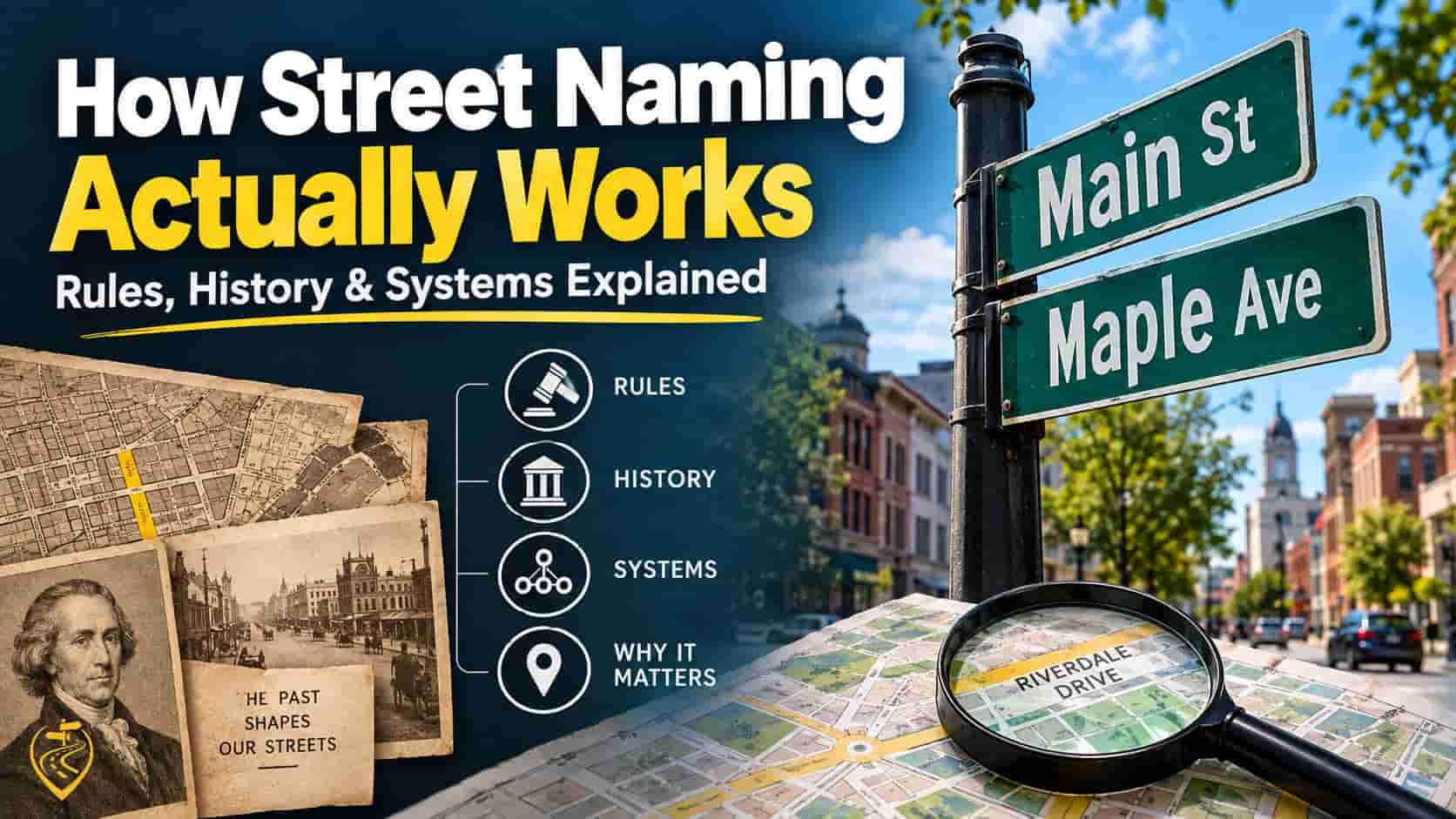 How Street Naming Actually Works: Rules, History & Systems Explained